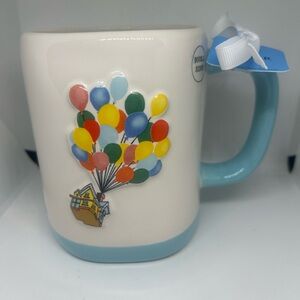 Colorful Balloon Mug with Blue Handle